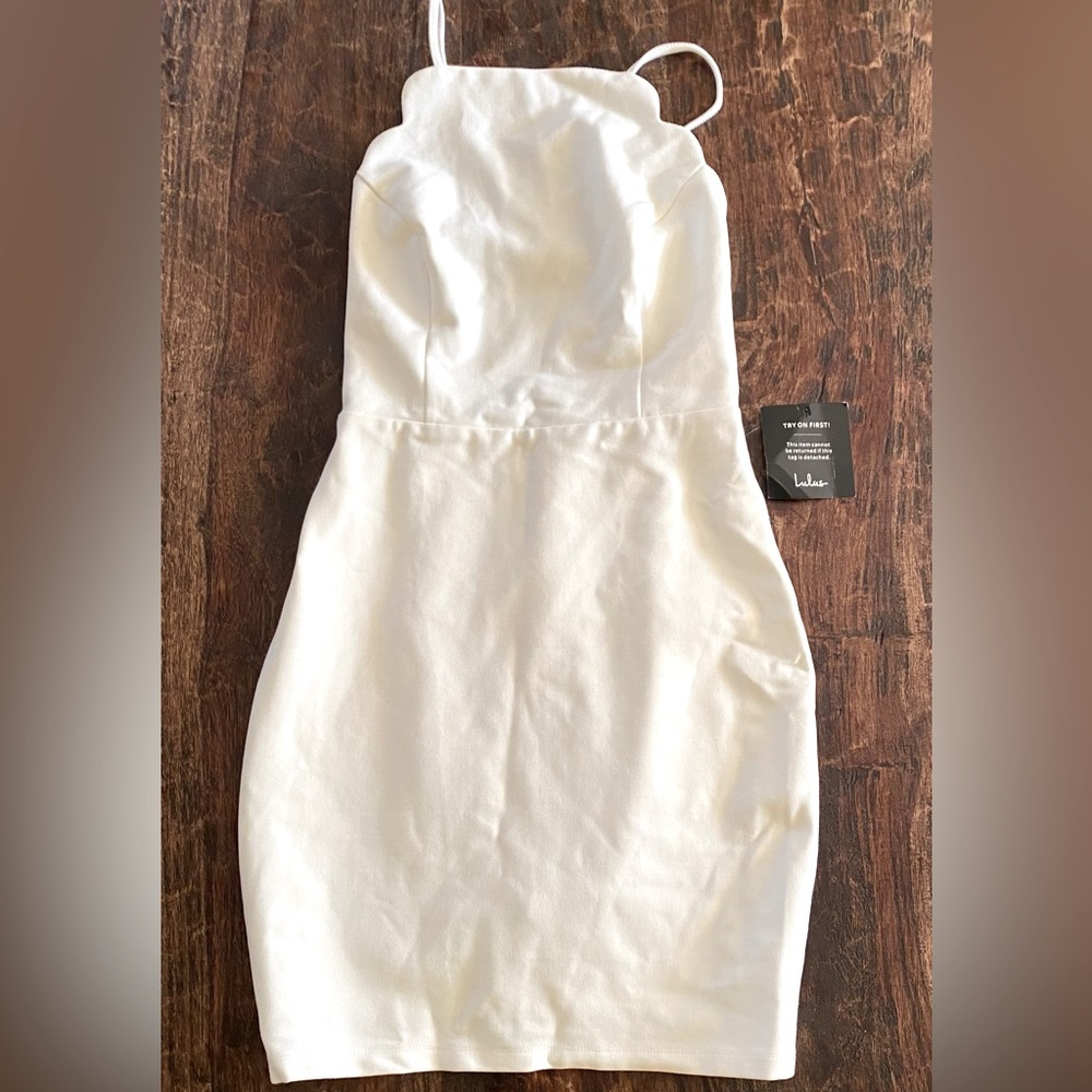 Lush Brand White Dress.